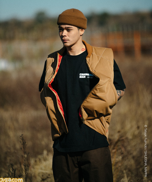 『チェンソーマン』×ゾゾタウンがコラボ。チェンソーマンやポチタをデザインしたTシャツ、フーディなどが登場。12月21日より予約販売開始