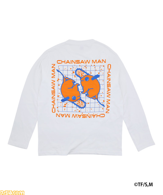 『チェンソーマン』×ゾゾタウンがコラボ。チェンソーマンやポチタをデザインしたTシャツ、フーディなどが登場。12月21日より予約販売開始