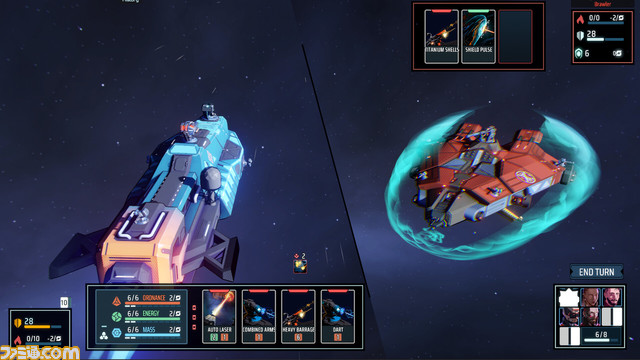 宇宙戦略ゲーム『Breachway』が2023年にSteamより発売。船、モジュール、乗組員などのカードからデッキを作成し、船の戦闘を繰り広げる