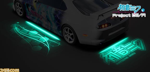 『頭文字 D THE ARCADE』12月22日（木）より『初音ミク -Project DIVA-』とのコラボイベント開催！