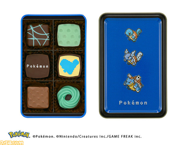 :『ポケモン』ドット絵デザインのチョコレートが本日(12月26日)よりオンラインショップで発売。ミュウ&ミュウツー、イーブイとその進化形がモチーフのアイテムなど新登場