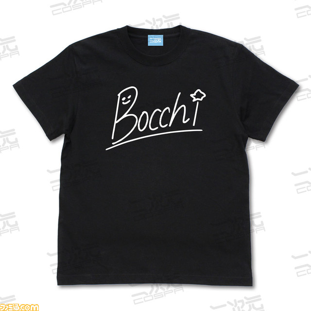 ぼっちちゃんのサインTシャツ_BK