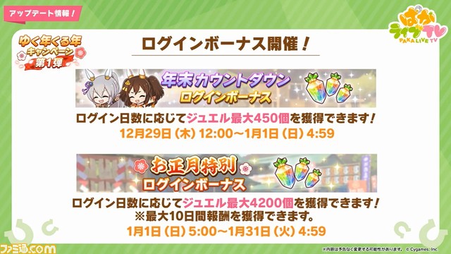 『ウマ娘』“ぱかライブTV Vol.24”発表まとめ。キタサンブラック、サトノダイヤモンドの正月衣装が追加