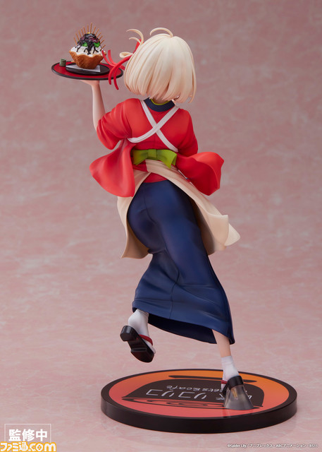 アニメ『リコリス・リコイル』錦木千束が喫茶リコリコの制服姿で立体化。スペシャルエレガントパフェも忠実に再現。オンラインショップで予約受付スタート