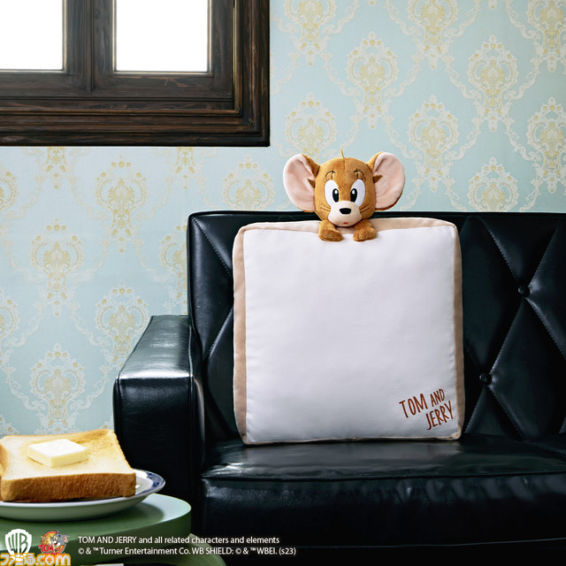 『トムとジェリー』一番くじが2月10日に発売。トムとジェリーがクッションで寄り添って眠るジオラマフィギュアがキュート