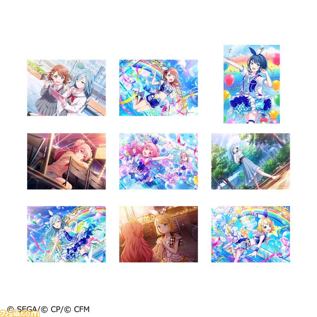 『プロセカ』レオ二やビビバスほか全グループのブロマイド&シールが登場。全国のローソンプリントで1月17日より発売