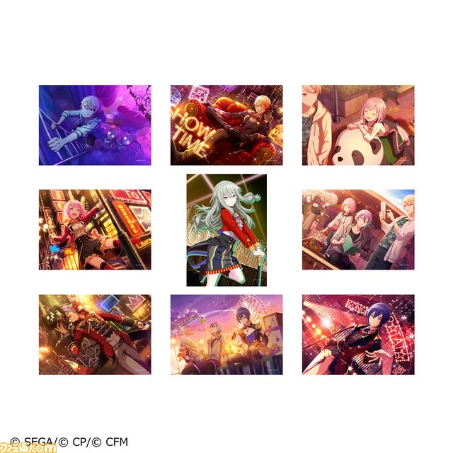 『プロセカ』レオ二やビビバスほか全グループのブロマイド&シールが登場。全国のローソンプリントで1月17日より発売