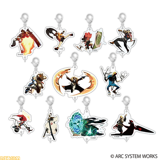 『ギルティギア』“休日のショッピング”をイメージした描き下ろしイラスト使用のタペストリーやアクキーに加え、『リバーシティガールズ』カップルアクリルスタンドなどの新商品がエビテンに登場！