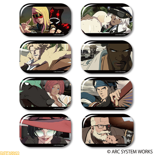 『ギルティギア』“休日のショッピング”をイメージした描き下ろしイラスト使用のタペストリーやアクキーに加え、『リバーシティガールズ』カップルアクリルスタンドなどの新商品がエビテンに登場！