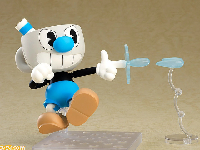 『カップヘッド』よりカップヘッドとマグマンがねんどろいどで登場。ショットのエフェクトや悪さ全開の悪魔状態を再現するパーツも付属