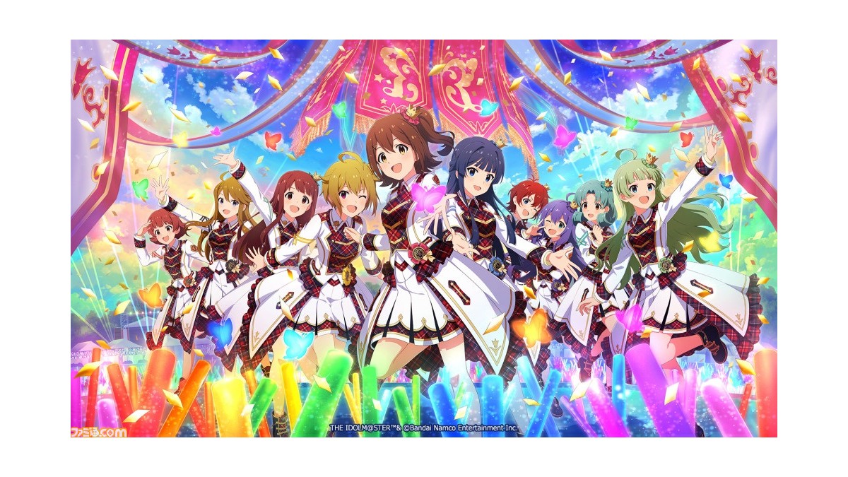 アイマス ミリオンライブ！』10周年記念キービジュアル&ロゴが公開