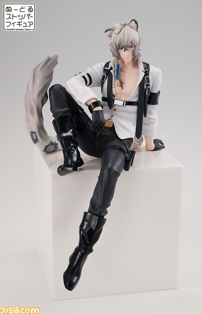 『アークナイツ』シルバーアッシュがフィギュア化。モフモフな獣耳や尻尾を丁寧に造型、胸元の傷跡や衣装も忠実に再現