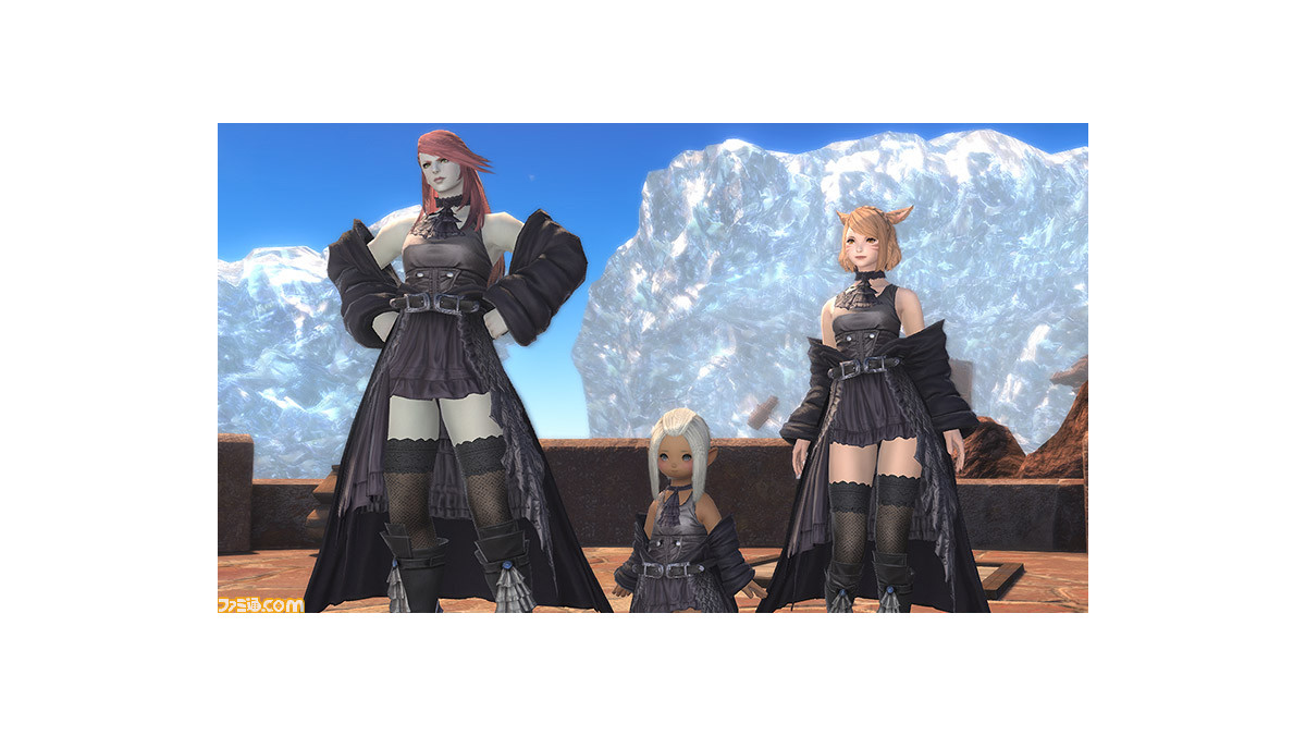 FF14』ガイア装備が新たに登場。黒を基調としたロングコートとニー 
