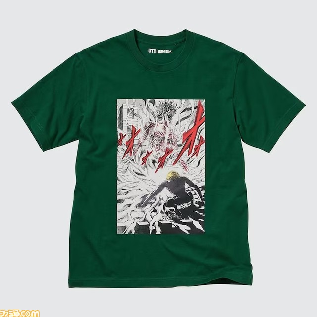 『進撃の巨人』The Final Season完結編を記念したTシャツがユニクロに登場。マンガを読むリヴァイや作中のイラストがデザイン