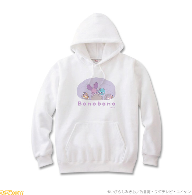 『ぼのぼの』ボップアップストアが1月24日より上野マルイにて開催。雪遊びのイラストを使用した缶バッチやパーカー、ポーチなどを販売