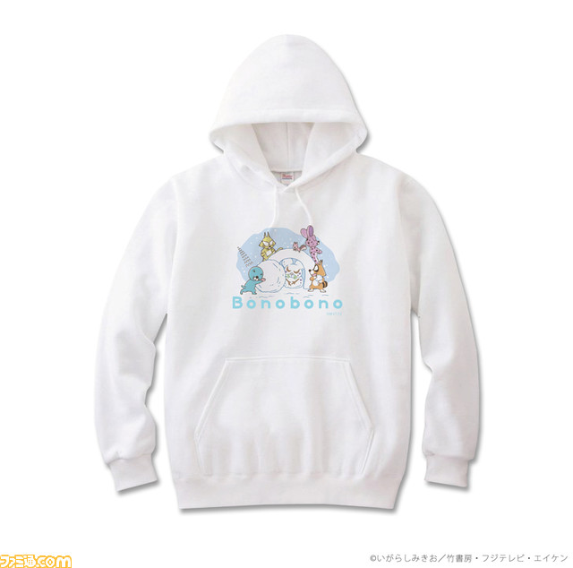 『ぼのぼの』ボップアップストアが1月24日より上野マルイにて開催。雪遊びのイラストを使用した缶バッチやパーカー、ポーチなどを販売