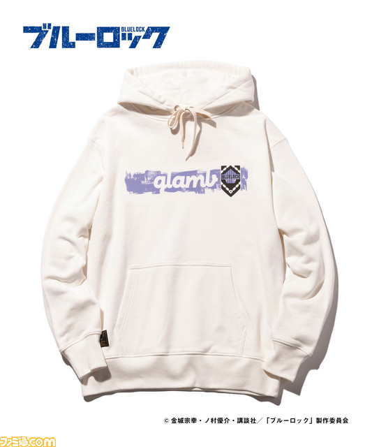 アニメ『ブルーロック』パーカーやTシャツがglambから発売。潔、蜂楽、千切、凪たちの商品は“オシャ確定”