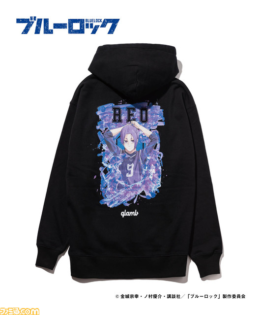 アニメ『ブルーロック』パーカーやTシャツがglambから発売。潔、蜂楽、千切、凪たちの商品は“オシャ確定”