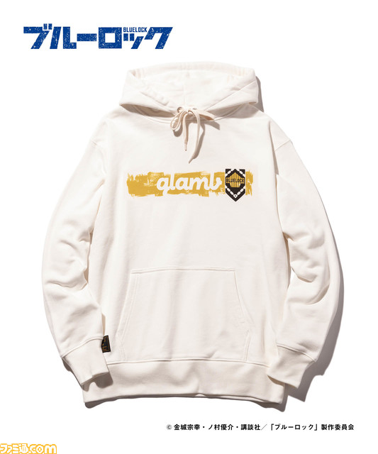 アニメ『ブルーロック』パーカーやTシャツがglambから発売。潔、蜂楽、千切、凪たちの商品は“オシャ確定”