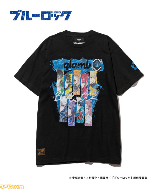 アニメ『ブルーロック』パーカーやTシャツがglambから発売。潔、蜂楽、千切、凪たちの商品は“オシャ確定”