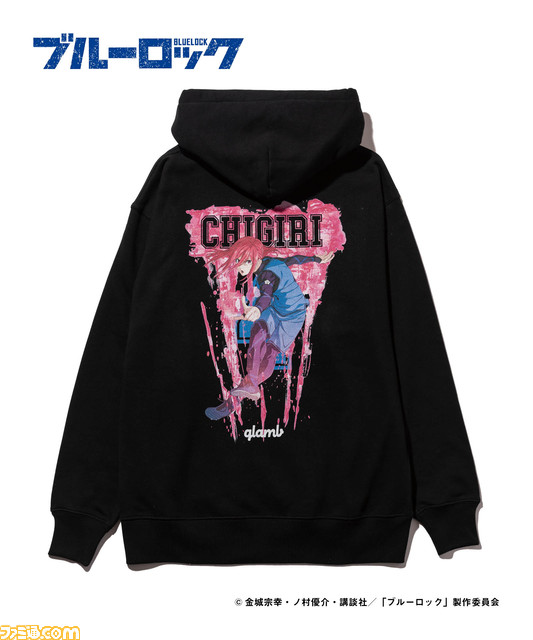 アニメ『ブルーロック』パーカーやTシャツがglambから発売。潔、蜂楽、千切、凪たちの商品は“オシャ確定”