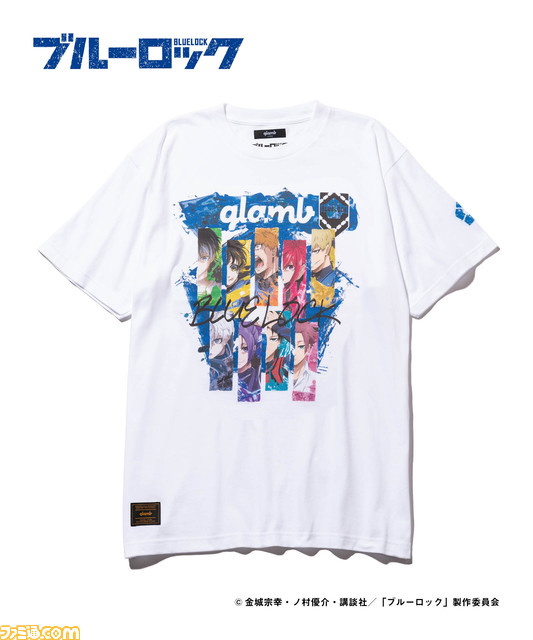 アニメ『ブルーロック』パーカーやTシャツがglambから発売。潔、蜂楽、千切、凪たちの商品は“オシャ確定”