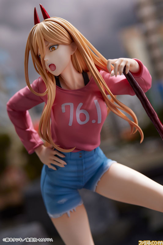 『チェンソーマン』私服姿のパワーが1/7スケールフィギュアになって登場。パワーの魅力が詰め込まれたポージングや造形に注目！