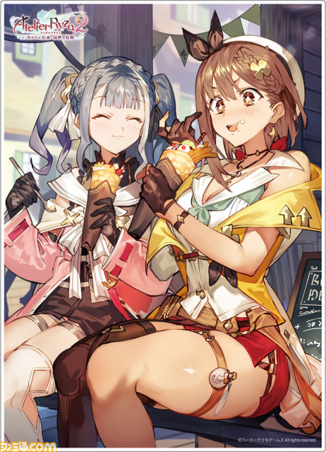 『アトリエ』シリーズ 25周年を記念した新商品がガストショップにて販売開始。“アートコレクション”や“アクリルプレート”などがラインナップ