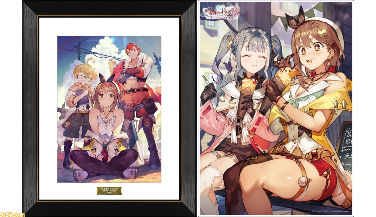 アトリエ』シリーズ 25周年を記念グッズ販売開始。アクスタは