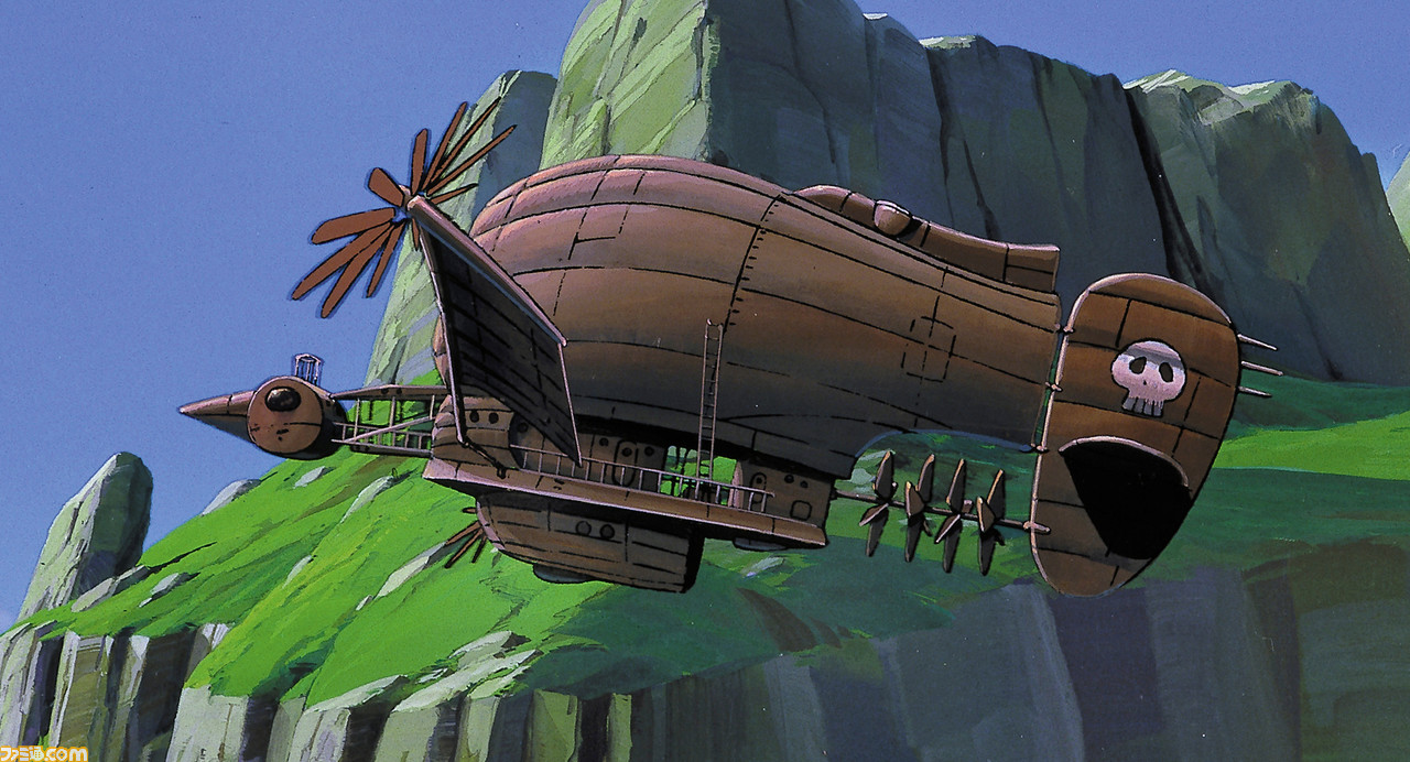 ジブリアニメの乗り物がトミカに。『天空の城ラピュタ』より