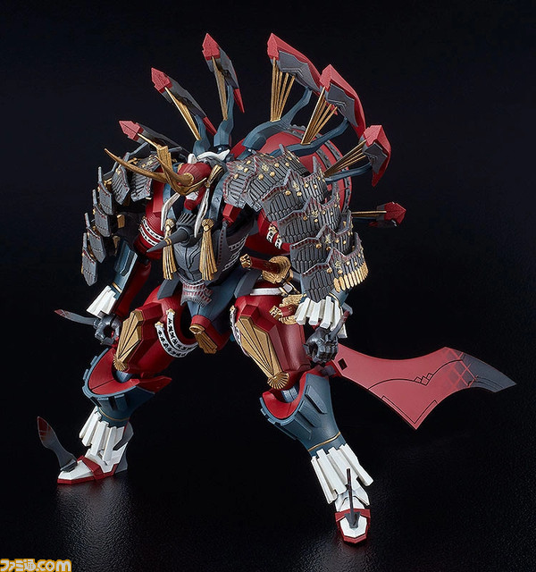 『装甲悪鬼村正』より“三世勢州千子右衛門尉村正”がプラモデル化し本日(1/24)予約開始。付属する野太刀と鞘パーツで“電磁抜刀”を再現可能