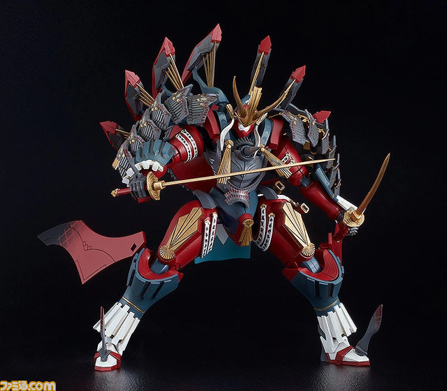 『装甲悪鬼村正』より“三世勢州千子右衛門尉村正”がプラモデル化し本日(1/24)予約開始。付属する野太刀と鞘パーツで“電磁抜刀”を再現可能