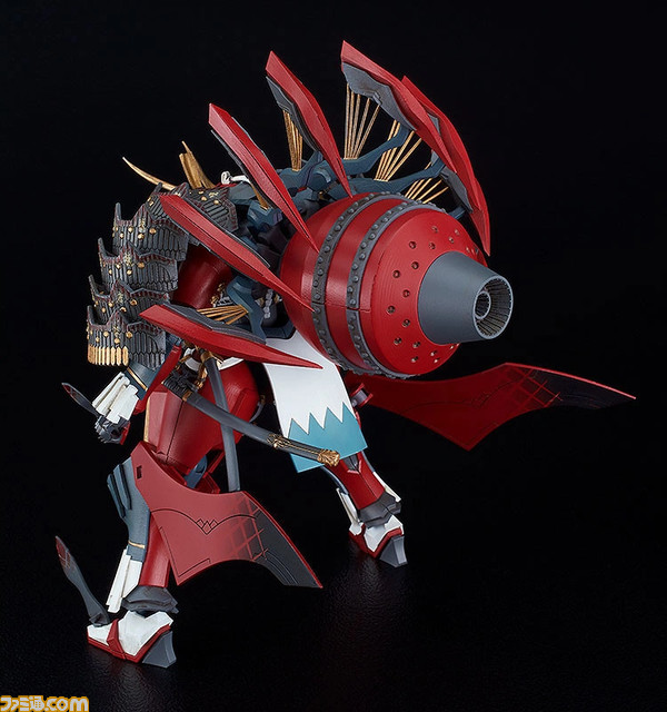 『装甲悪鬼村正』より“三世勢州千子右衛門尉村正”がプラモデル化し本日(1/24)予約開始。付属する野太刀と鞘パーツで“電磁抜刀”を再現可能