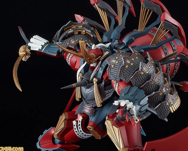 『装甲悪鬼村正』より“三世勢州千子右衛門尉村正”がプラモデル化し本日(1/24)予約開始。付属する野太刀と鞘パーツで“電磁抜刀”を再現可能