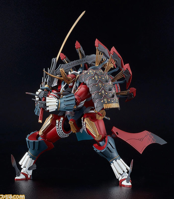 『装甲悪鬼村正』より“三世勢州千子右衛門尉村正”がプラモデル化し本日(1/24)予約開始。付属する野太刀と鞘パーツで“電磁抜刀”を再現可能