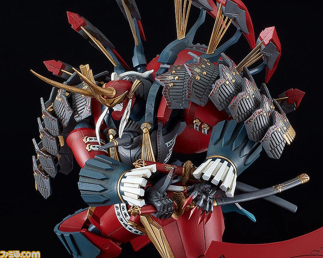 『装甲悪鬼村正』より“三世勢州千子右衛門尉村正”がプラモデル化し本日(1/24)予約開始。付属する野太刀と鞘パーツで“電磁抜刀”を再現可能