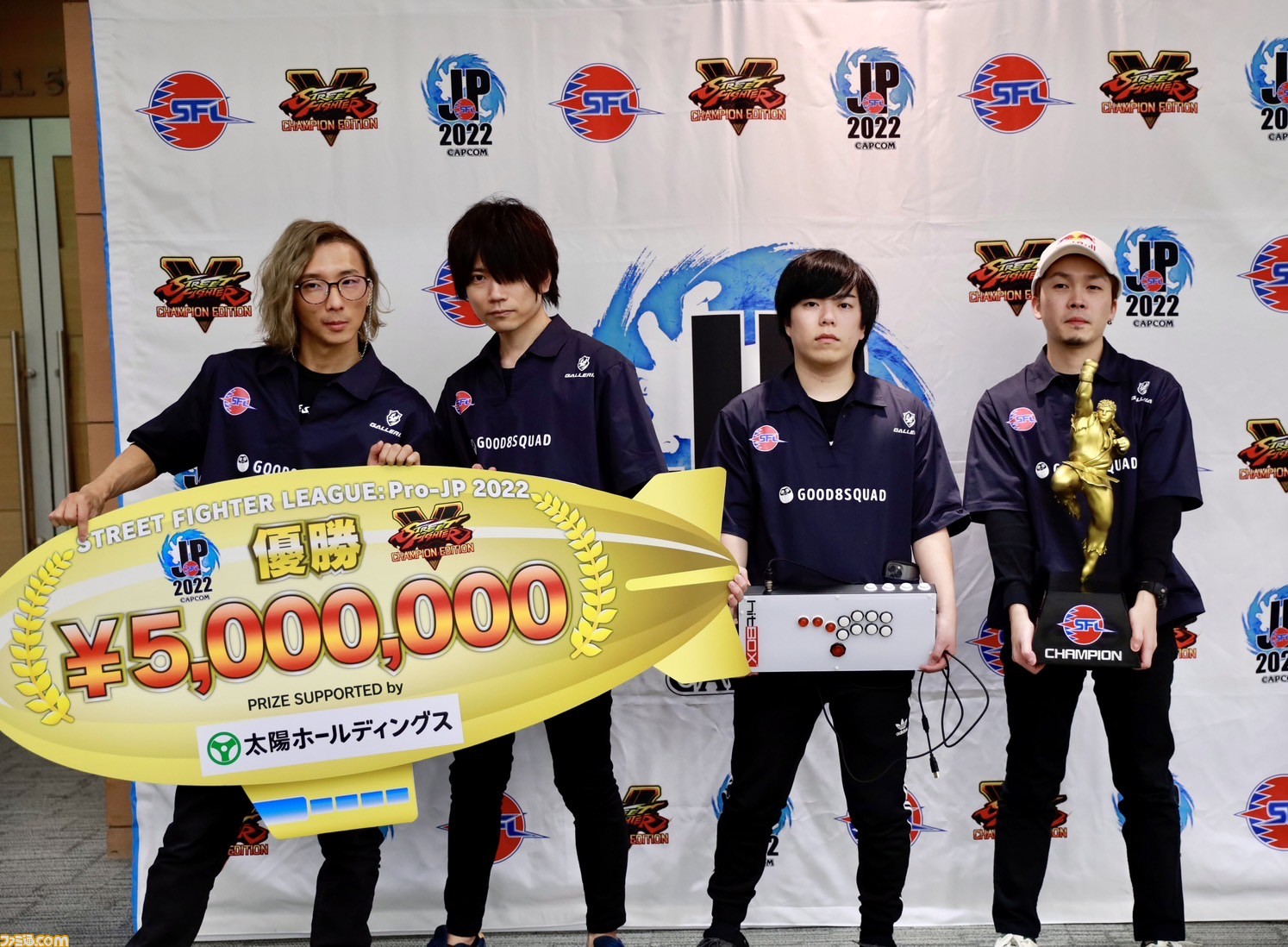 スト5』SFL2022 グランドファイナル優勝“Good 8 Squad”インタビュー