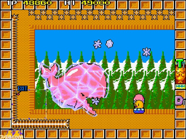 【アケアカ】タイトー『ニュージーランドストーリー』が1/26にSwitch/PS4で配信決定。ジャンプだけでなく“浮遊”を駆使してゴールを目指すアクションゲーム