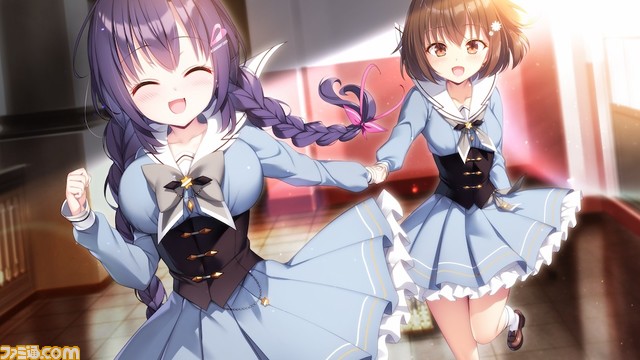 百合ゲー『ふゆから、くるる。』がPS4/Switchで5月25日に発売決定。不死の少女たちが生活する学園を舞台にしたSFミステリー