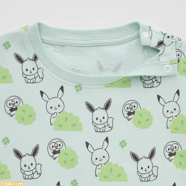 【ポケモン】公式ベビーブランド“モンポケ”デザインのユニクロUTが本日（1月30日）発売！ ピカチュウ、イーブイ、ポッチャマ、モクローがかくれんぼをしている様子を表現