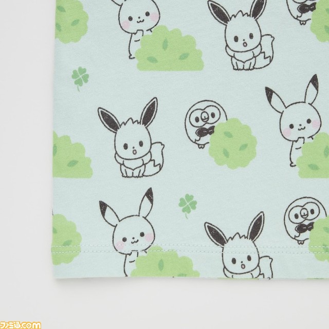 【ポケモン】公式ベビーブランド“モンポケ”デザインのユニクロUTが本日（1月30日）発売！ ピカチュウ、イーブイ、ポッチャマ、モクローがかくれんぼをしている様子を表現