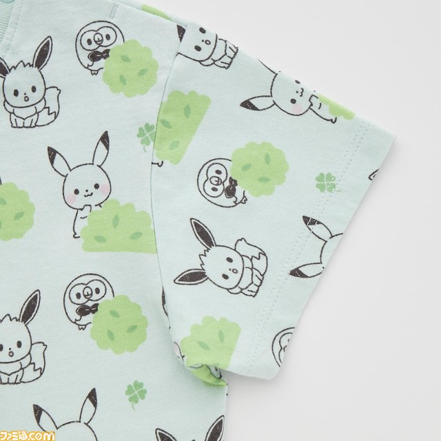 【ポケモン】公式ベビーブランド“モンポケ”デザインのユニクロUTが本日（1月30日）発売！ ピカチュウ、イーブイ、ポッチャマ、モクローがかくれんぼをしている様子を表現