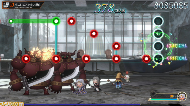 『シアトリズム ファイナルバーライン』体験版が2月1日より配信。FFシリーズ30曲やキャラを集めるシリーズクエストなどがプレイ可能