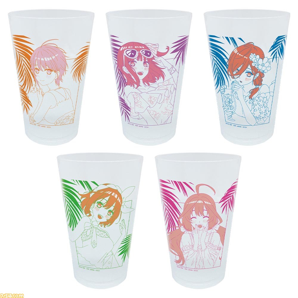 一番くじ 五等分の花嫁∬ 思い出の旅路 1ロット 一花 二乃 三玖 四葉 五月
