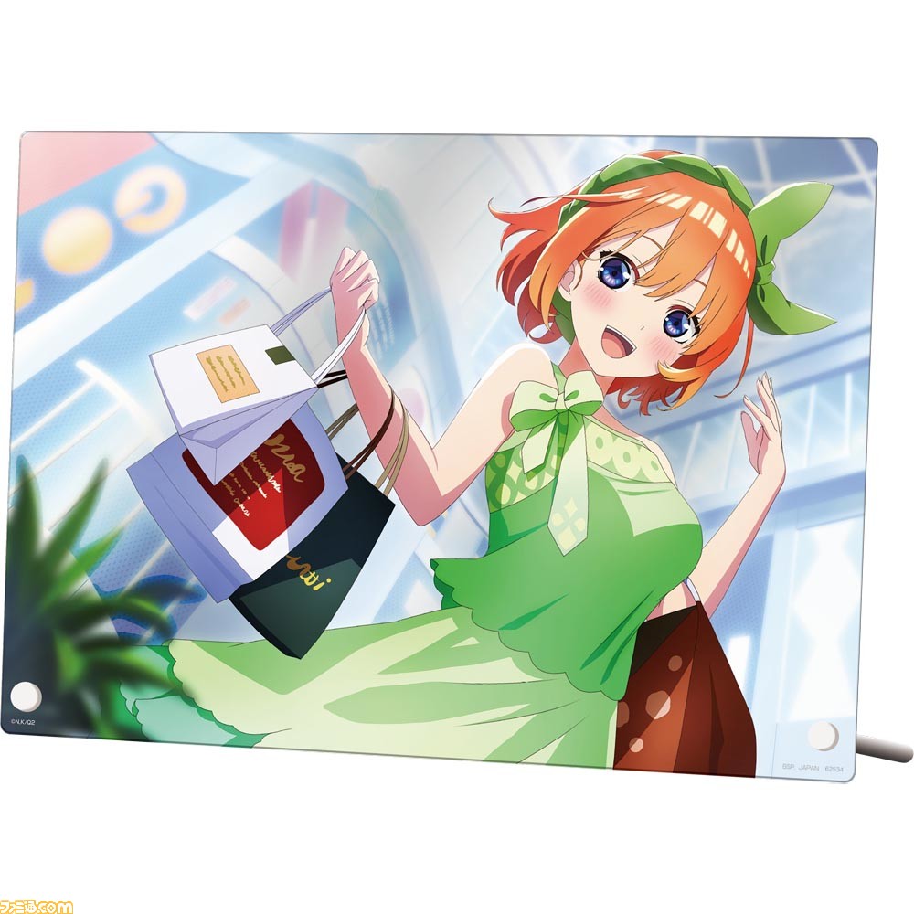 五等分の花嫁』一番くじ“思い出の旅路”が3月1日より発売。リゾートを 