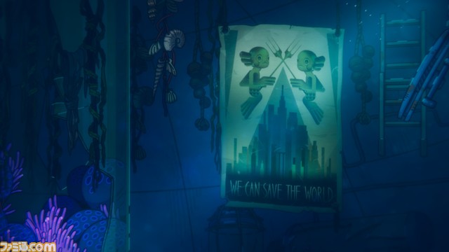 Switch『棄海:忘れられた深海都市』が3/7に発売決定。人類に放棄された海でガーディアンが冒険する深海探索2Dアクション