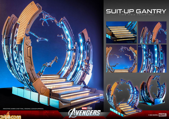 『アベンジャーズ』アイアンマン・マーク6の1/6スケールフィギュアが登場。劇中のパワードスーツを忠実に再現し、全体の6割が合金で作られて立体化