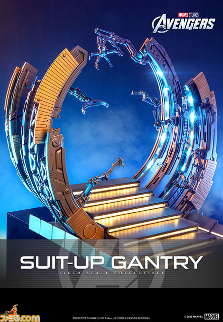 『アベンジャーズ』アイアンマン・マーク6の1/6スケールフィギュアが登場。劇中のパワードスーツを忠実に再現し、全体の6割が合金で作られて立体化