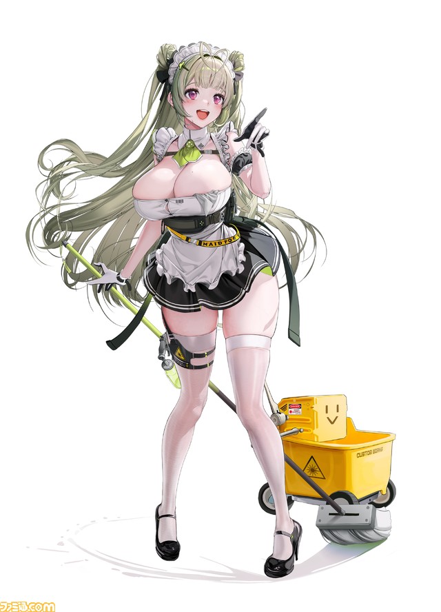 【NIKKE】新キャラ・ソーダ(声:小原好美)が本日(2/8)実装。“デカい”家事担当メイドは圧倒的な回復力とスタック上限増加が魅力【ニケ】