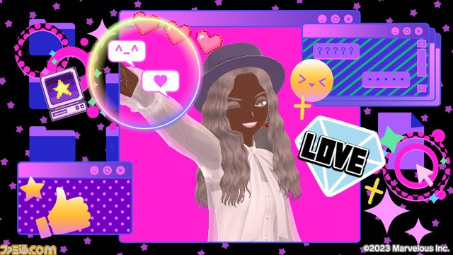 マーベラス×シンソフィア『ファッションドリーマー』が2023年発売決定。新世代のファッション&コミュニケーションゲーム【Nintendo Direct】